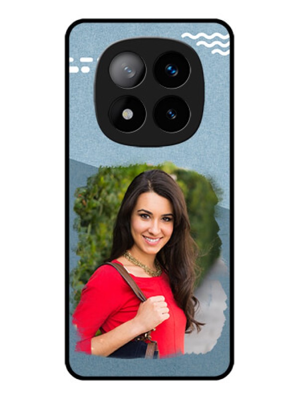 Custom Redmi Note 14 Pro Plus 5G Custom Metal Phone CaseGrunge Line Art Design