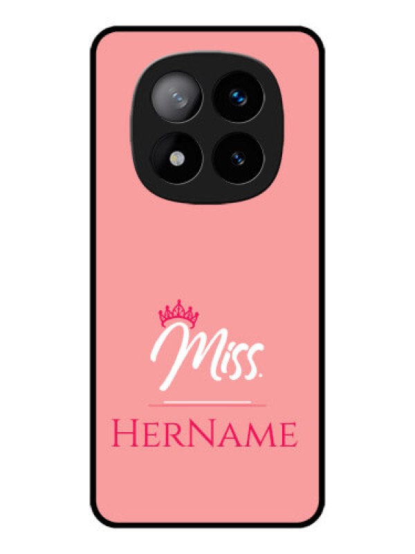 Custom Redmi Note 14 Pro Plus 5G Custom Metal Phone CaseMrs With Name Design