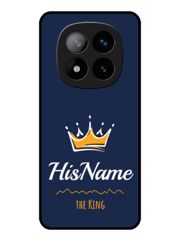 Custom Redmi Note 14 Pro Plus 5G Custom Metal Phone CaseKing With Name Design