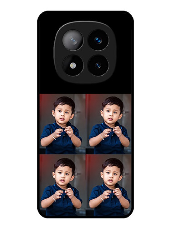 Custom Redmi Note 14 Pro Plus 5G Custom Metal Phone Case4 Image Holder Design