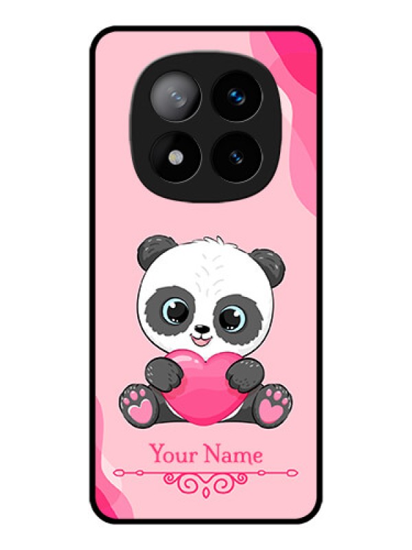 Custom Redmi Note 14 Pro Plus 5G Custom Metal Phone CaseCute Panda Design