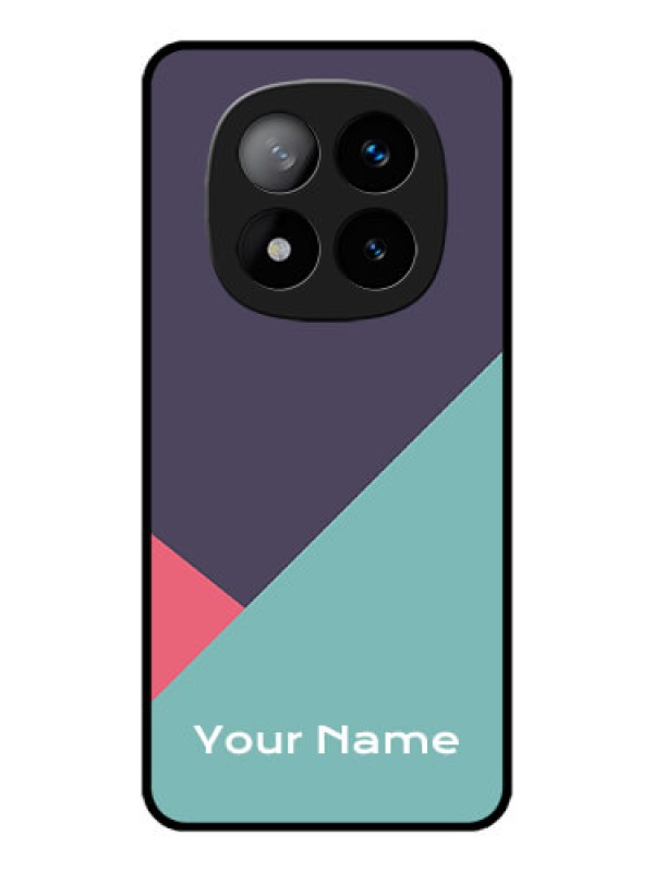 Custom Redmi Note 14 Pro Plus 5G Custom Metal Phone CaseTri Color Abstract Design