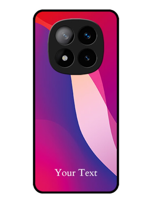 Custom Redmi Note 14 Pro Plus 5G Custom Metal Phone CaseDigital Abstract Overlap Design