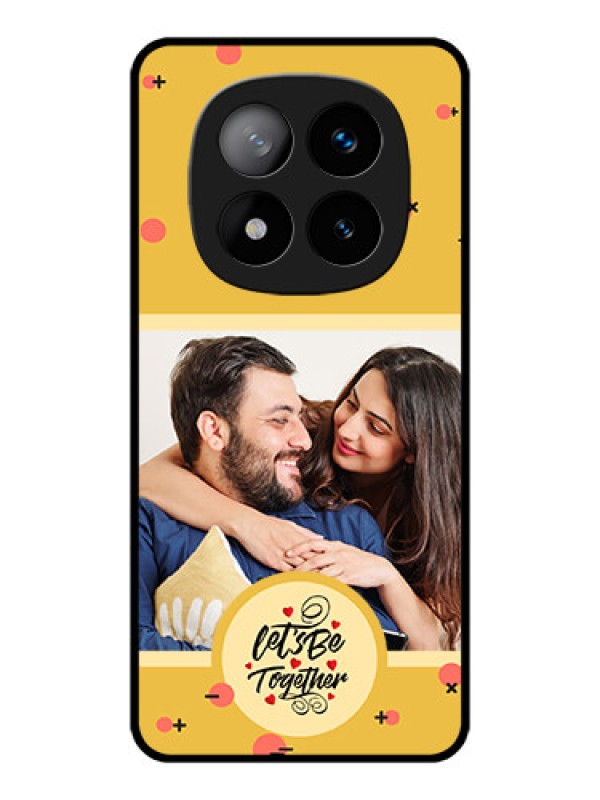 Custom Redmi Note 14 Pro Plus 5G Custom Metal Phone CaseLets Be Together Design