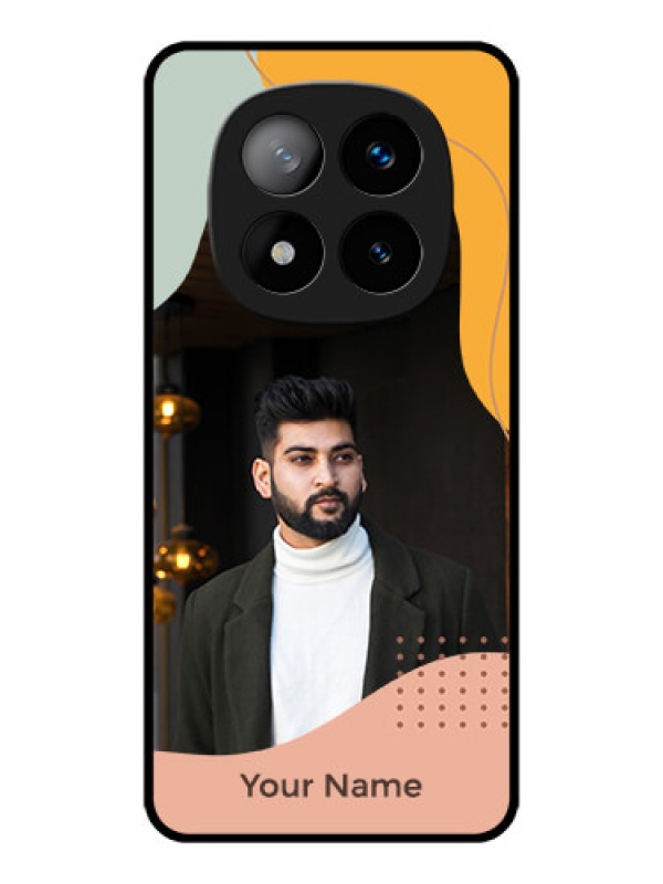 Custom Redmi Note 14 Pro Plus 5G Custom Metal Phone CaseTri - Coloured Overlay Design