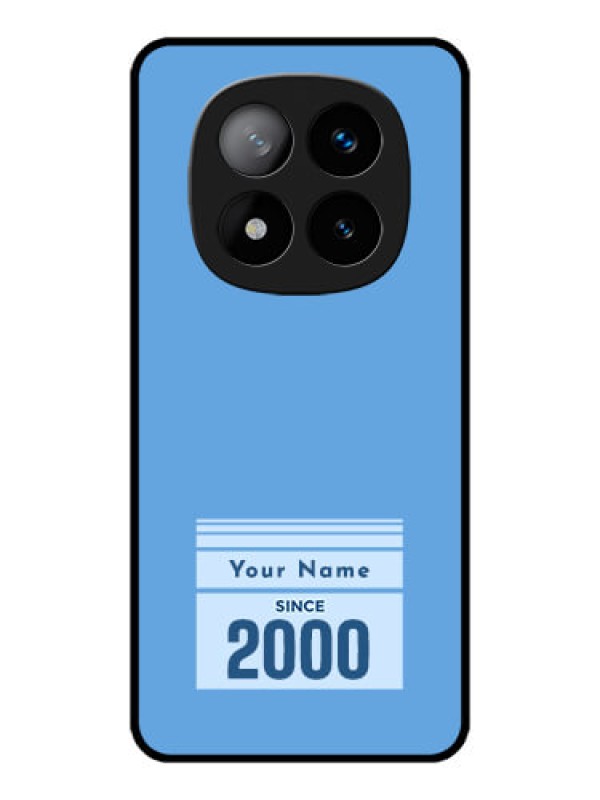 Custom Redmi Note 14 Pro Plus 5G Custom Metal Phone CaseCustom Year Of Birth Design