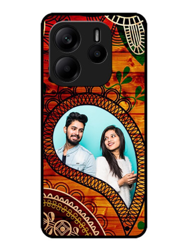 Custom Redmi Note 14 SE 5G Custom Metal Phone Case - Abstract Colorful Design