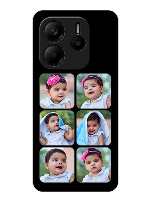 Custom Redmi Note 14 SE 5G Custom Metal Phone Case - Multiple Pictures Design