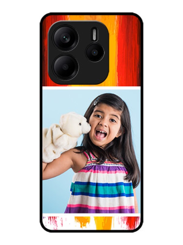 Custom Redmi Note 14 SE 5G Custom Metal Phone Case - Multi Color Design