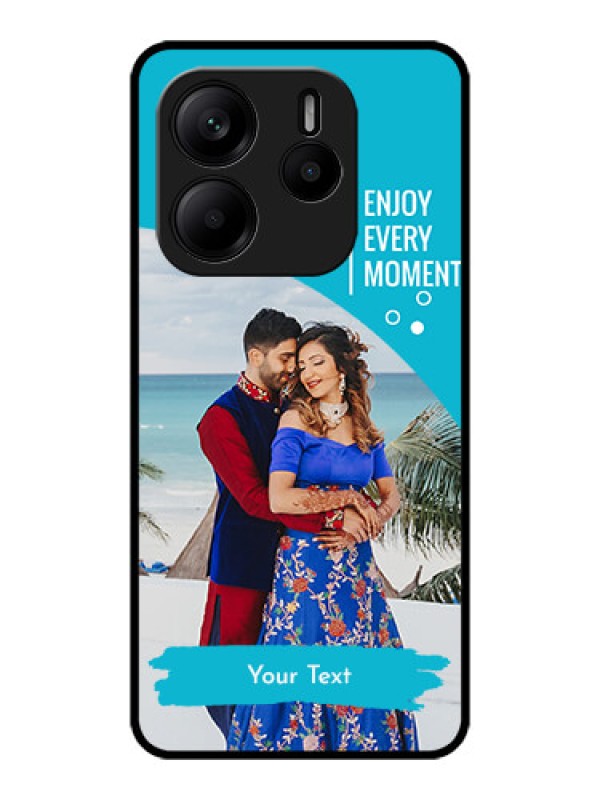 Custom Redmi Note 14 SE 5G Custom Metal Phone Case - Happy Moment Design