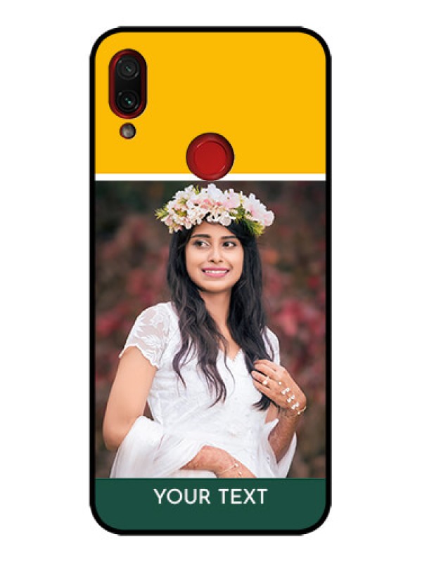 Custom Redmi Note 7 Pro Custom Metal Phone Case - Love You Design