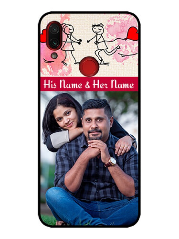 Custom Redmi Note 7 Pro Custom Metal Phone Case - You And Me Case Design