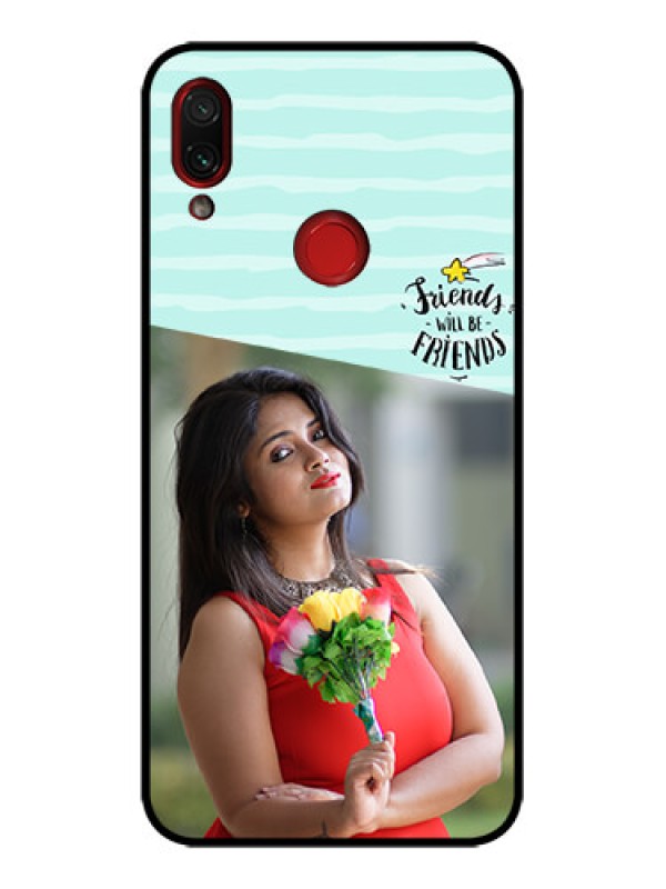 Custom Redmi Note 7 Pro Custom Metal Phone Case - Friends Picture Icon Design