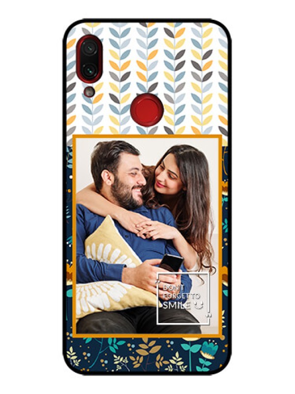 Custom Redmi Note 7 Pro Custom Metal Phone Case - Pattern Design