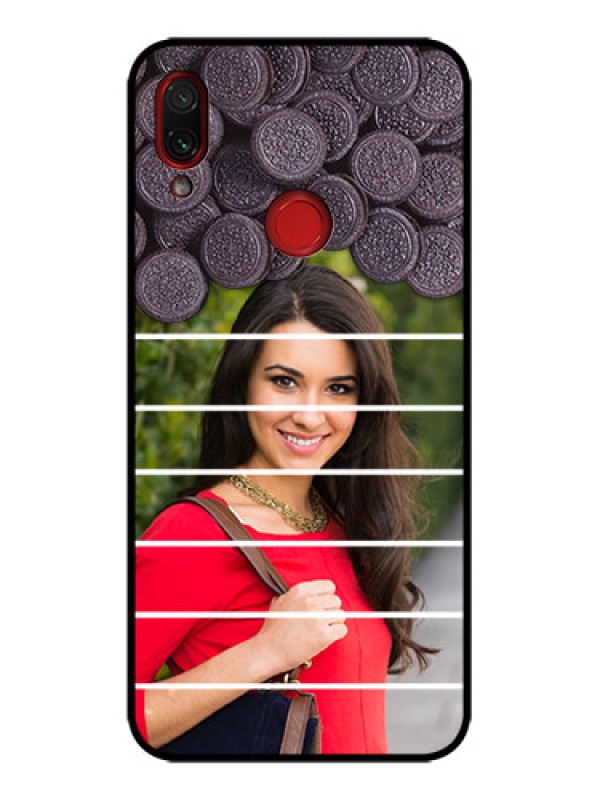 Custom Redmi Note 7 Pro Custom Metal Phone Case - With Oreo Biscuit Design