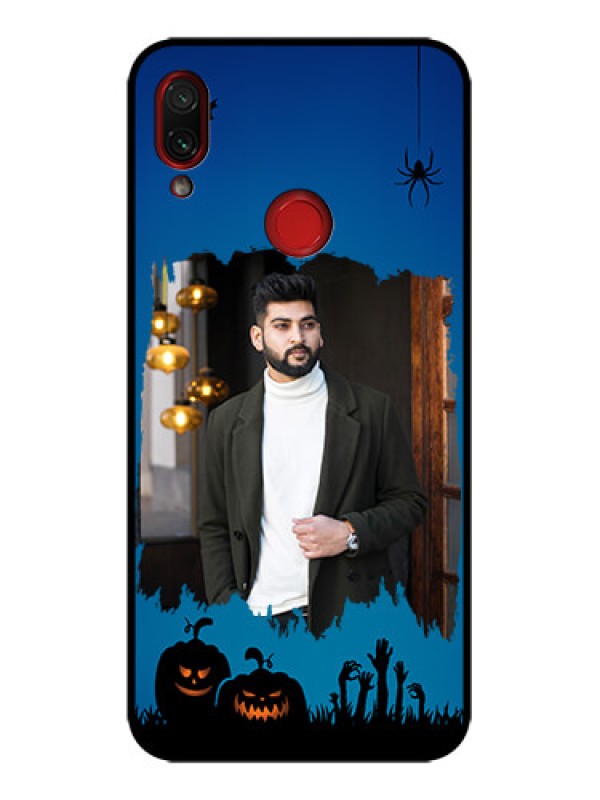 Custom Redmi Note 7 Pro Custom Metal Phone Case - With Pro Halloween Design