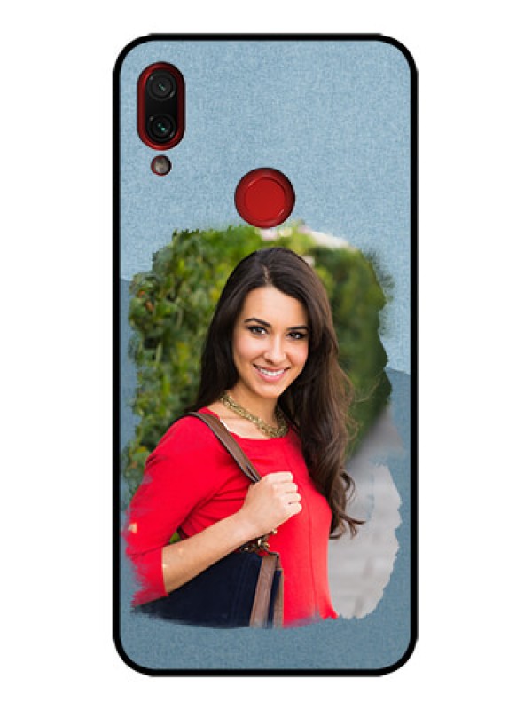 Custom Redmi Note 7 Pro Custom Metal Phone Case - Grunge Line Art Design