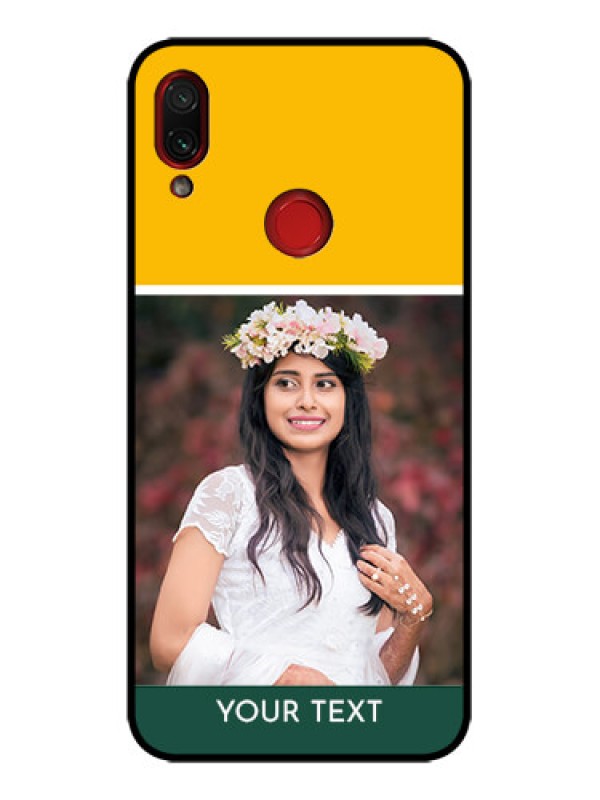 Custom Redmi Note 7 Custom Metal Phone Case - Love You Design