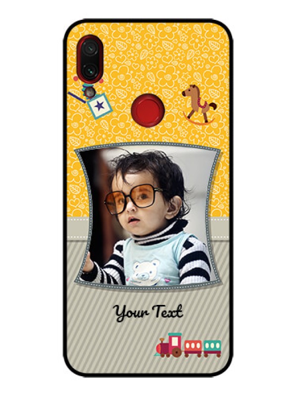Custom Redmi Note 7 Custom Metal Phone Case - Baby Picture Upload Design