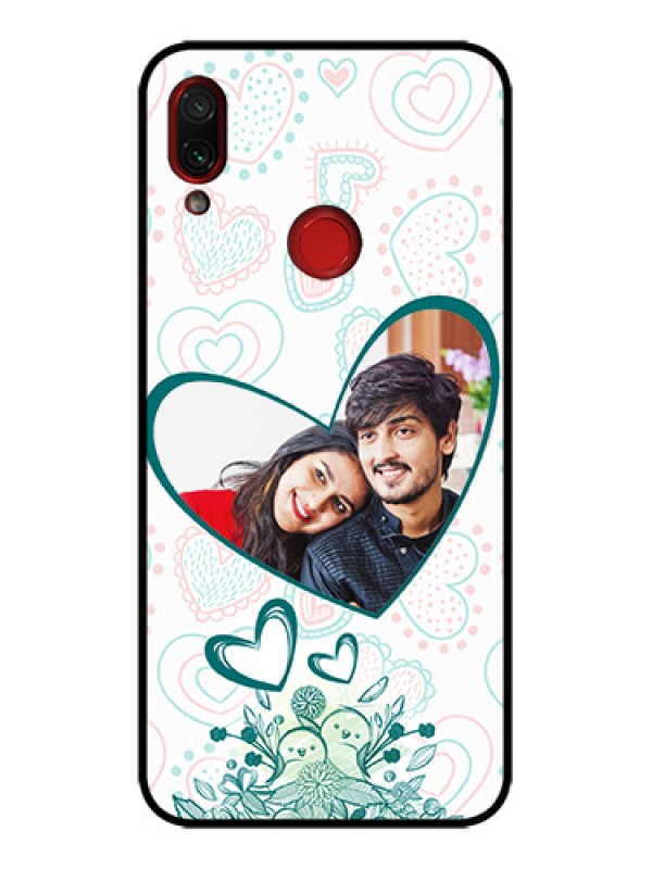 Custom Redmi Note 7 Custom Metal Phone Case - Premium Couple Design