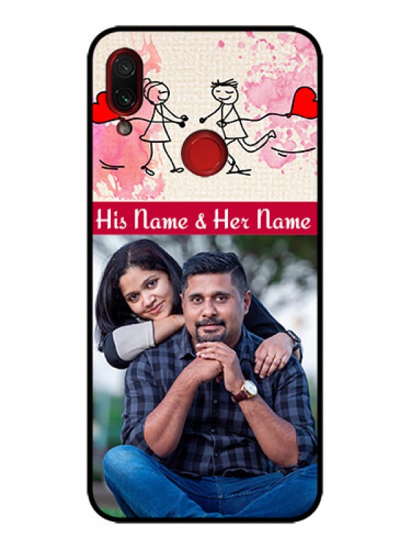 Custom Redmi Note 7 Custom Metal Phone Case - You And Me Case Design