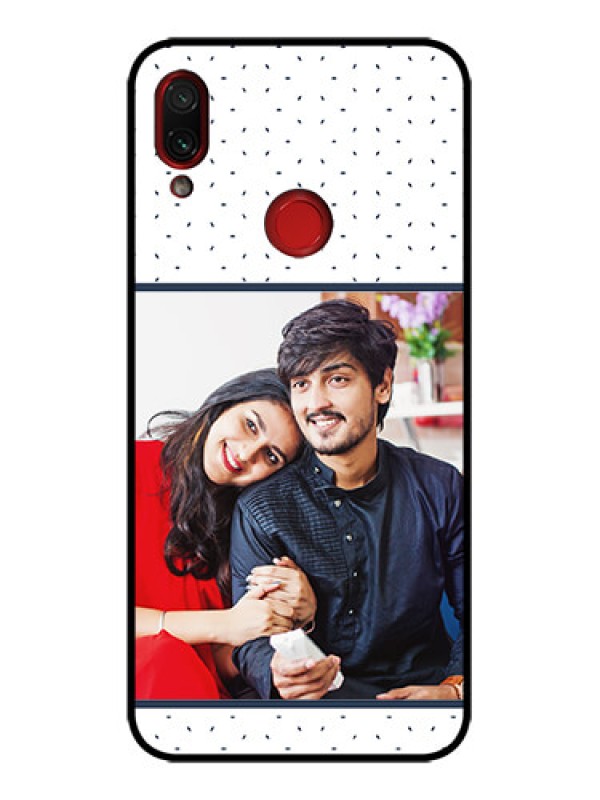Custom Redmi Note 7 Custom Metal Phone Case - Premium Dot Design