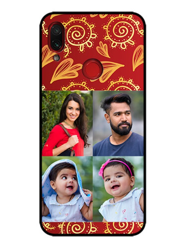 Custom Redmi Note 7 Custom Metal Phone Case - 4 Image Traditional Design
