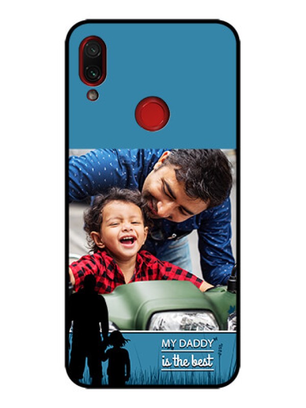 Custom Redmi Note 7 Custom Metal Phone Case - Best Dad Design