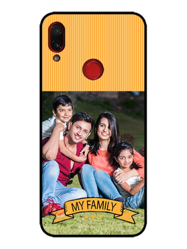 Custom Redmi Note 7 Custom Metal Phone Case - My Family Design