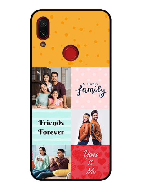Custom Redmi Note 7 Custom Metal Phone Case - Images With Quotes Design