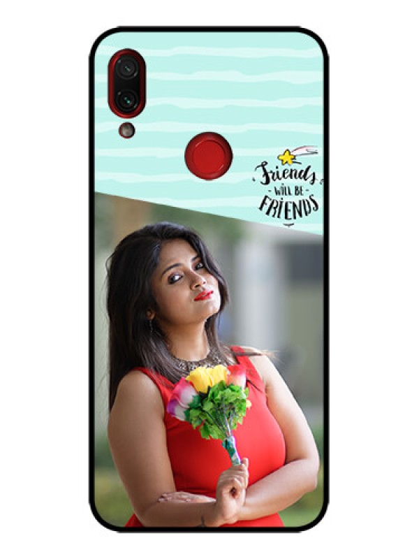 Custom Redmi Note 7 Custom Metal Phone Case - Friends Picture Icon Design