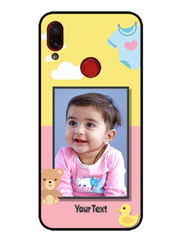 Custom Redmi Note 7 Custom Metal Phone Case - Kids 2 Color Design