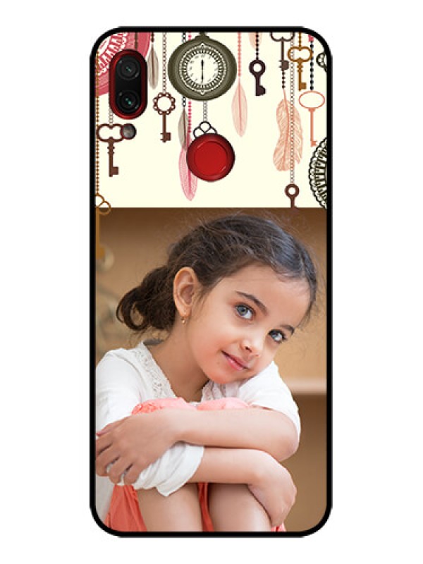 Custom Redmi Note 7 Custom Metal Phone Case - Boho Style Design