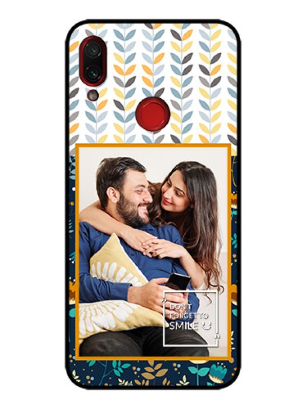 Custom Redmi Note 7 Custom Metal Phone Case - Pattern Design