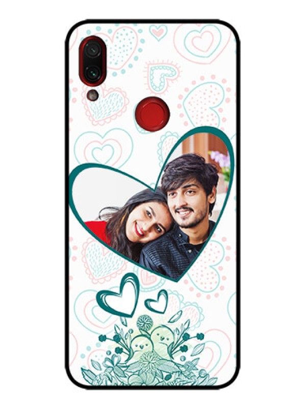 Custom Redmi Note 7s Custom Metal Phone Case - Premium Couple Design