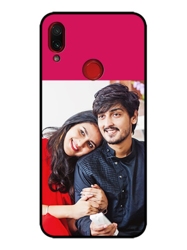 Custom Redmi Note 7s Custom Metal Phone Case - Anniversary Cover Design