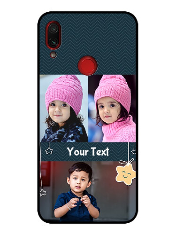 Custom Redmi Note 7s Custom Metal Phone Case - Hanging Stars Design