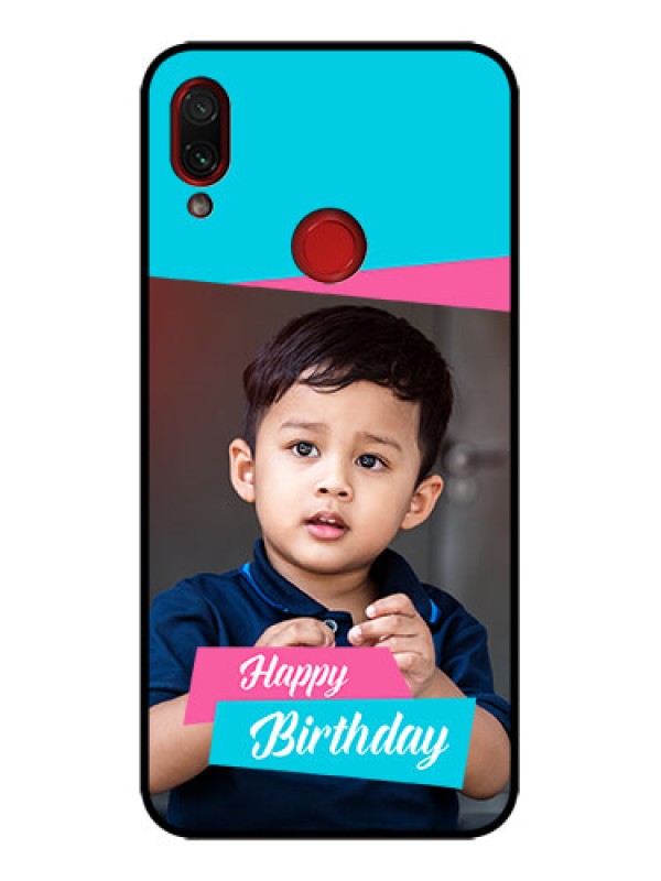 Custom Redmi Note 7s Custom Metal Phone Case - Image Holder With 2 Color Design