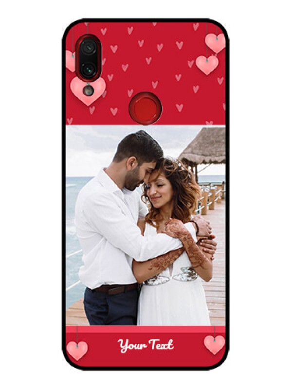 Custom Redmi Note 7s Custom Metal Phone Case - Valentines Day Design