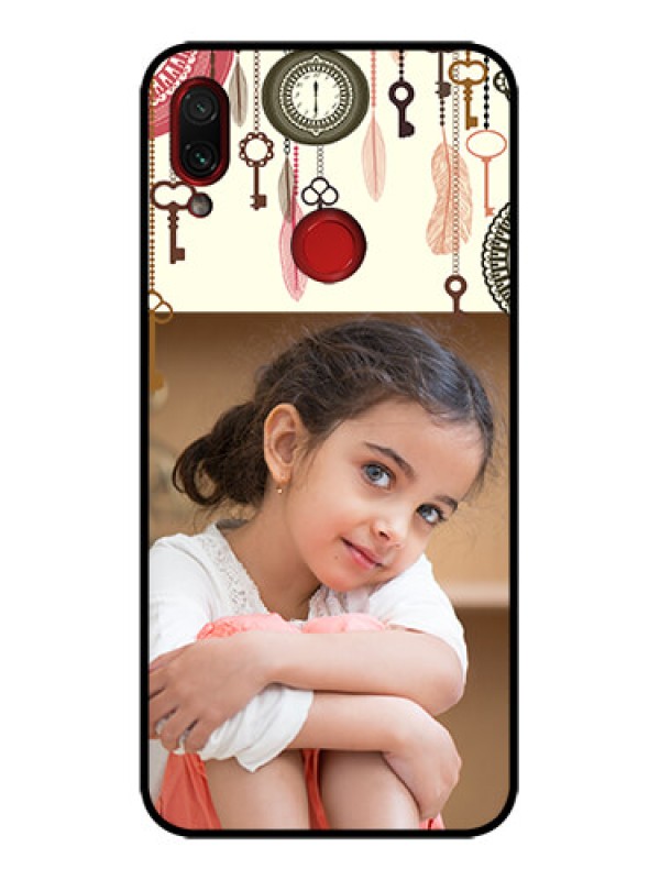 Custom Redmi Note 7s Custom Metal Phone Case - Boho Style Design