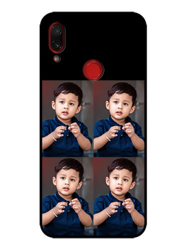 Custom Redmi Note 7s Custom Metal Phone Case - 4 Image Holder Design