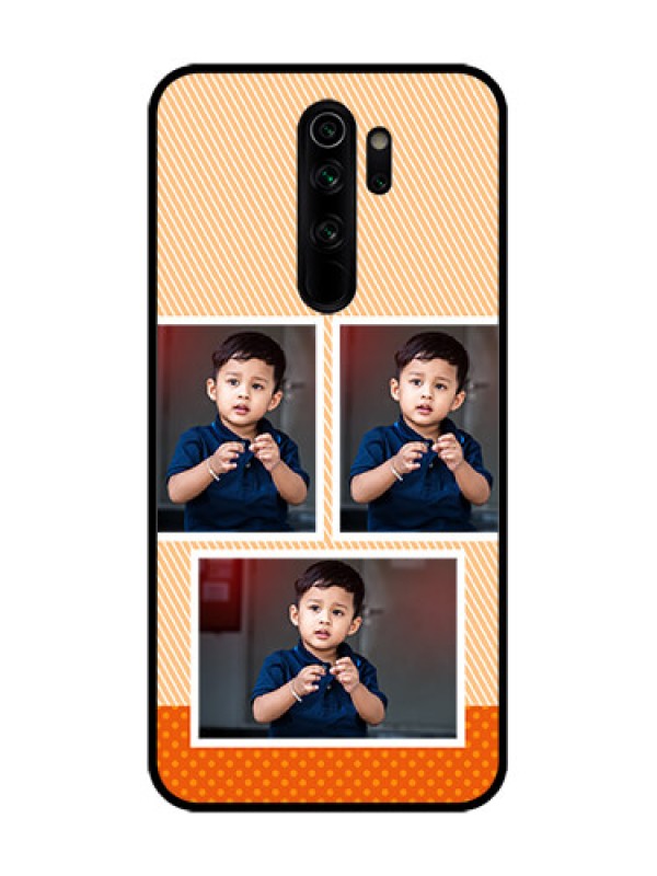 Custom Redmi Note 8 Pro Custom Metal Phone Case - Bulk Photos Upload Design