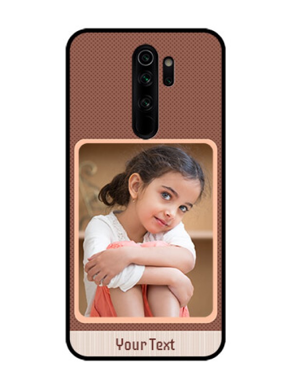 Custom Redmi Note 8 Pro Custom Metal Phone Case - Simple Pic Upload Design