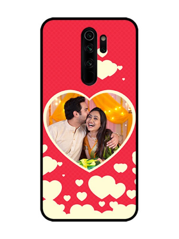 Custom Redmi Note 8 Pro Custom Metal Phone Case - Love Symbols Phone Cover Design