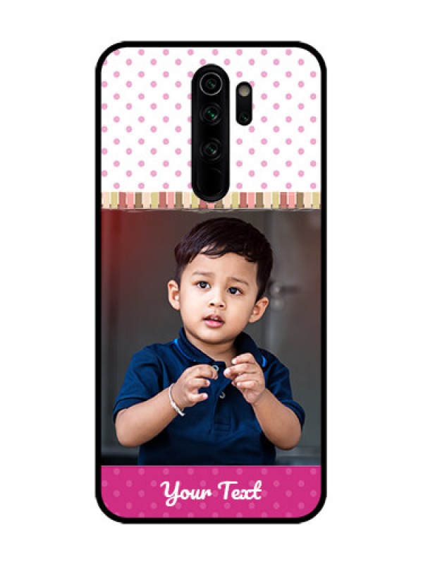 Custom Redmi Note 8 Pro Custom Metal Phone Case - Cute Girls Cover Design