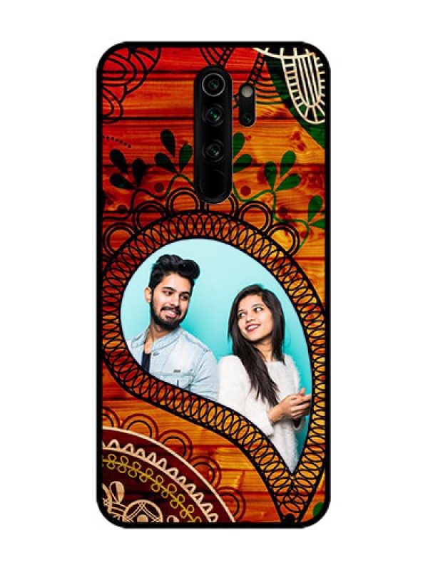 Custom Redmi Note 8 Pro Custom Metal Phone Case - Abstract Colorful Design