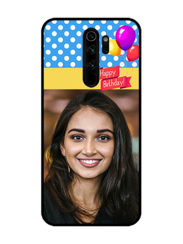 Custom Redmi Note 8 Pro Custom Metal Phone Case - Happy Birthday Design