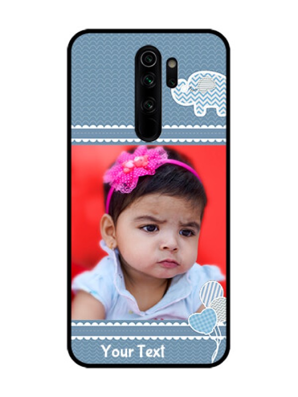 Custom Redmi Note 8 Pro Custom Metal Phone Case - With Kids Pattern Design