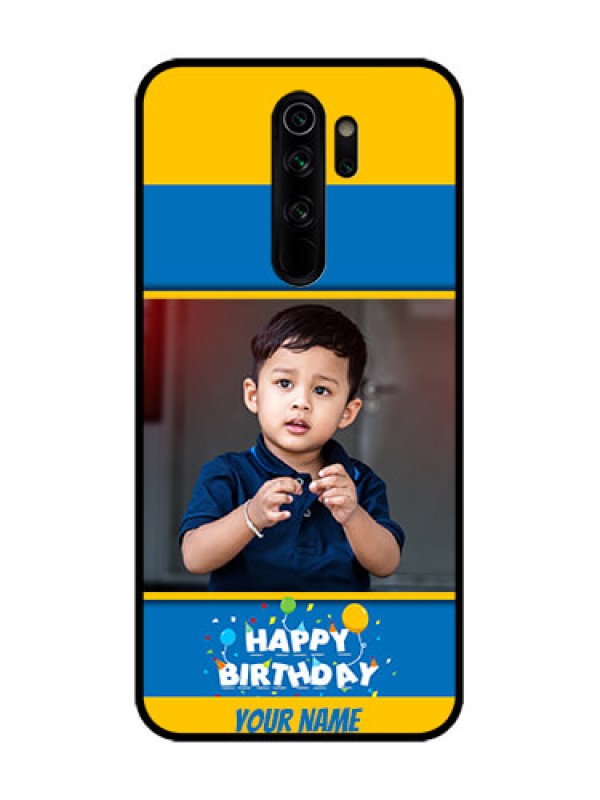Custom Redmi Note 8 Pro Custom Metal Phone Case - Birthday Wishes Design