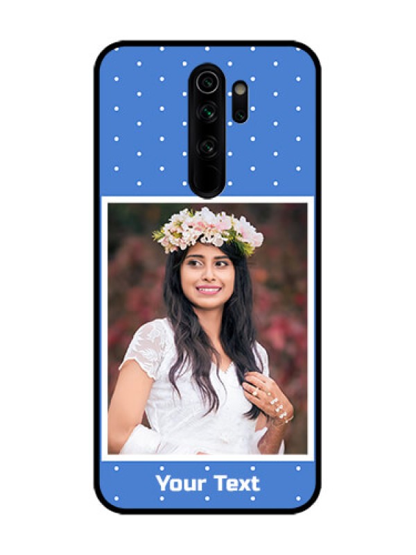 Custom Redmi Note 8 Pro Custom Metal Phone Case - Polka Dots Design